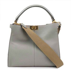 Fendi Peekaboo X-light Medium Tote Bag Gray